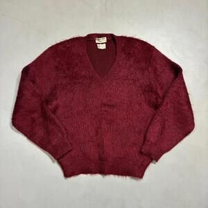 Vintage 1960s Shaggy Man Drummond Mohair 'Cobain' Sweater